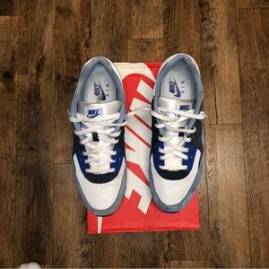 Nike air max light essential blue grey and white size 14